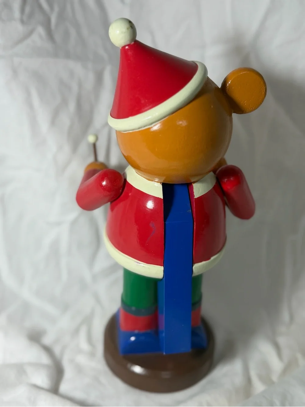 Vintage 1993 Matrix Industries Christmas Traditions Wooden Bear Nutcracker P6